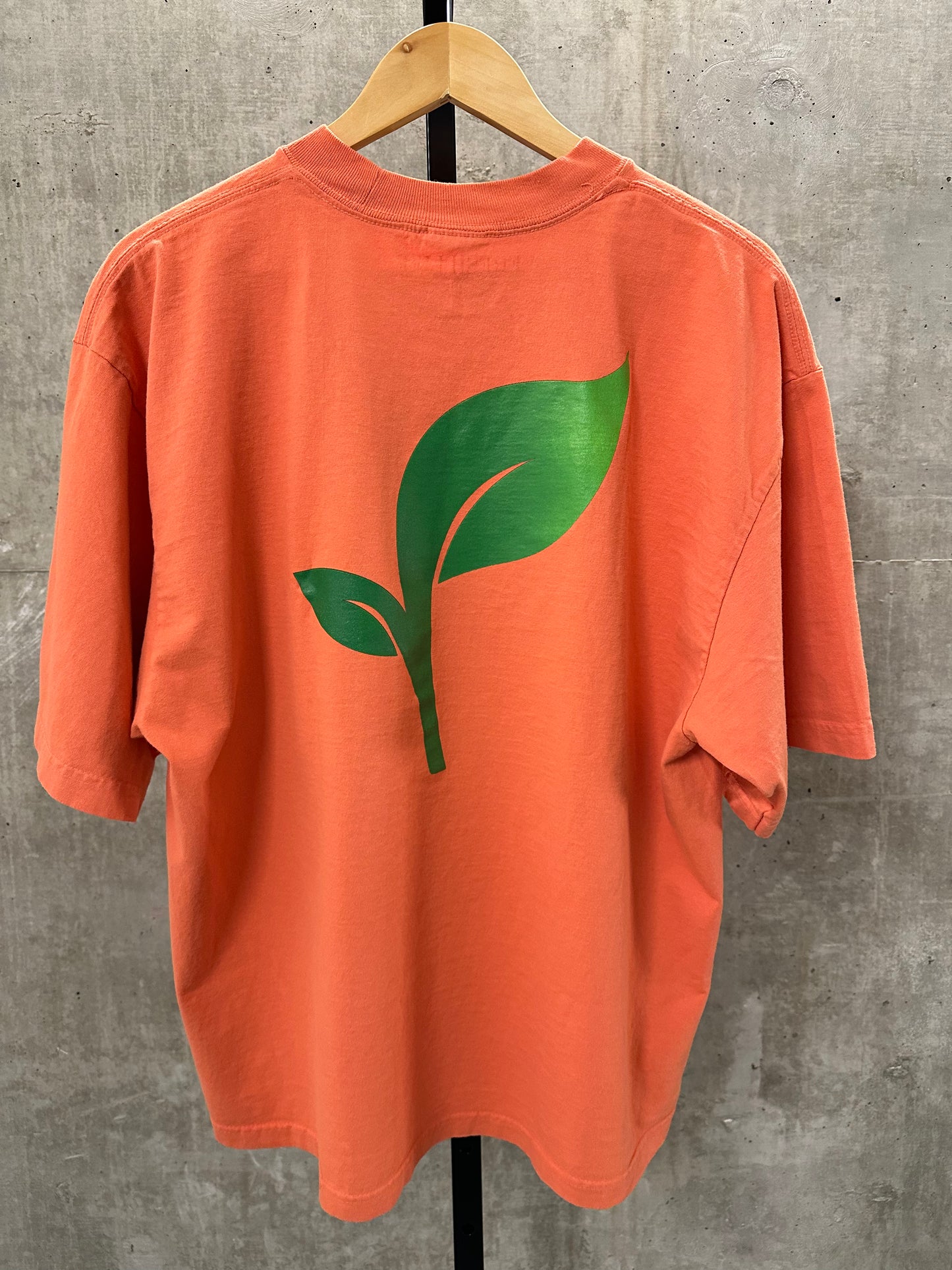 Boxy Plant Logo T-Shirt - “Peach”